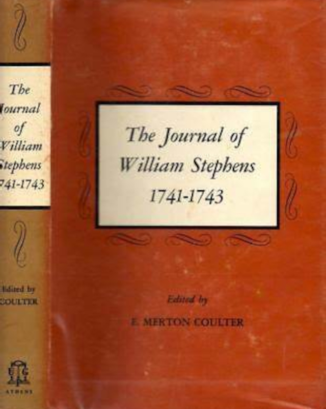Collections HISTORIC DOCUMENTS William Stephens Journal